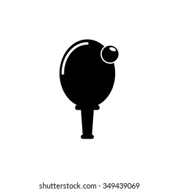 ping pong paddle icon