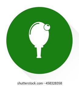 ping pong paddle icon