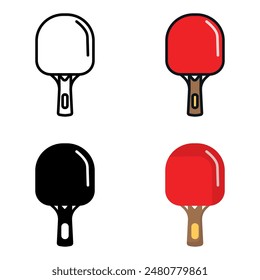 Ping Pong Paddle icon represents the paddle used in table tennis to hit the ball over the net.