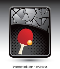 ping pong paddle on