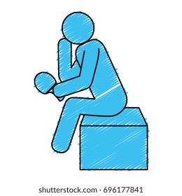 ping pong player silhouette