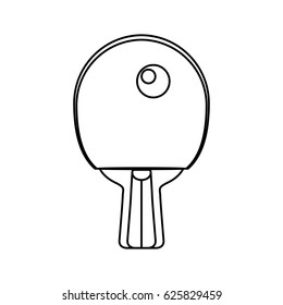 Ping pong racket