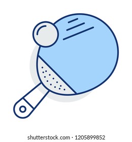 ping pong   racket  ball 