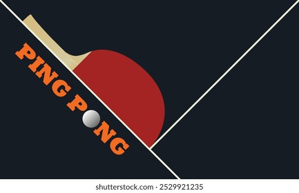 Raqueta de ping pong Juego de pelota Deporte de tenis