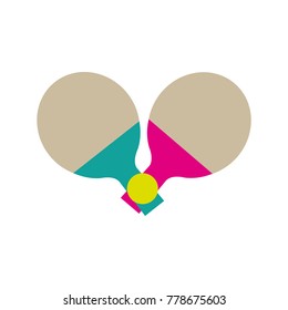 Ping pong racket design