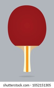Ping pong racket. vector illustration 