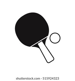 ping pong rackets sport icon