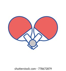 Ping pong rocket design