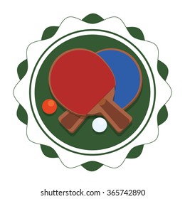 Ping Pong sport design 