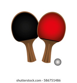ping pong sport emblem