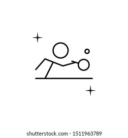 Ping pong, sport icon. Element of sport thin line icon