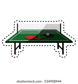 ping pong table icon