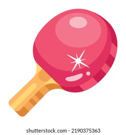 Ping pong table tennis flat icon