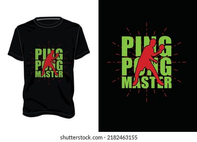 Ping Pong or Table Tennis t shirts design,
Hand drawn lettering phrase and Calligraphy t shirt design