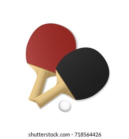 Ping Pong or table Tennis tournament. vector design.