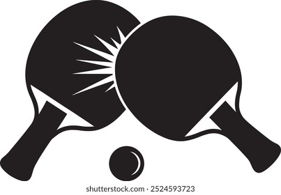 ping pong table tennis vector set