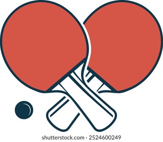 ping pong Table tennis vector 