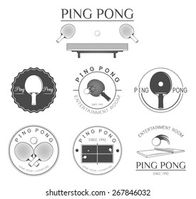 ping pong. tennis