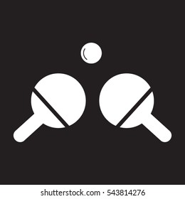 ping pong, tennis, icon,, vector illustration eps10
