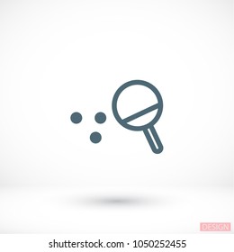 Ping pong Vector icon