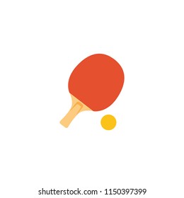 Ping Pong Vector Icon