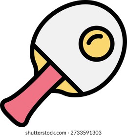 Ping pong Vector Icon Design Illustration