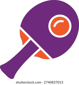 Ping pong Vector Icon Design Illustration