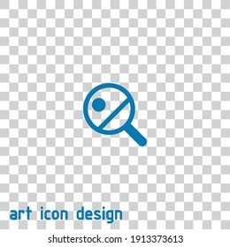 ping pong vector icon on an abstract background