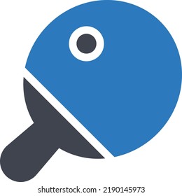 ping pong Vector illustration on a transparent background.Premium quality symbols.Glyphs vector icon for concept and graphic design.