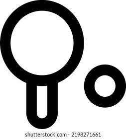 ping pong Vector illustration on a transparent background.Premium quality symmbols.Stroke vector icon for concept and graphic design.