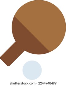 ping pong Vector illustration on a transparent background. Premium quality symmbols. Line Color vector icons for concept and graphic design.