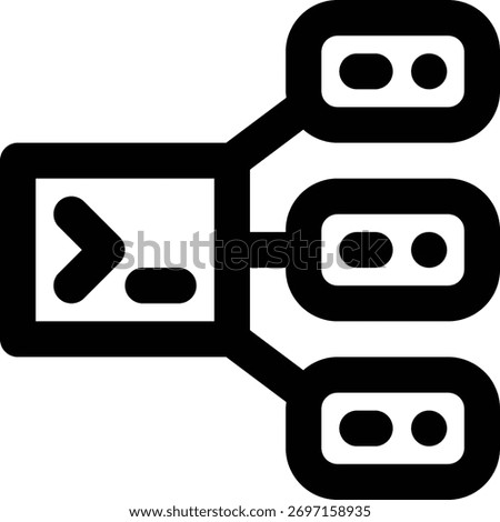 Ping Sweep, Ping, Sweeping Outline Icon