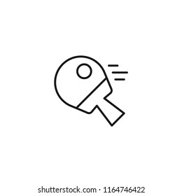 Pingpong icon. Activity symbol modern, simple, vector, icon for website design, mobile app, ui. Vector Illustration