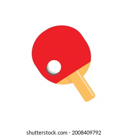 Pingpong Icon. Table Tennis Symbol - Vector, Sign for Design, Presentation, Website or Apps Elements.