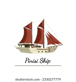 Transporte marítimo de Pinisi desde Indonesia 