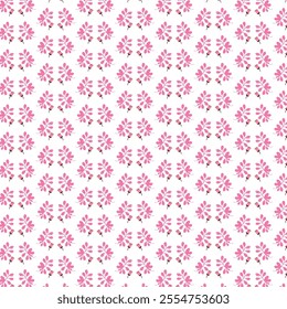 pink abstract art pattern design