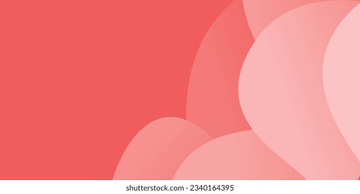 pink abstract background for banner wave liquid style