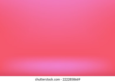 Pink abstract background. blank stand display or showing product. Space for displaying products. Room in the 3d. Vector illustration.