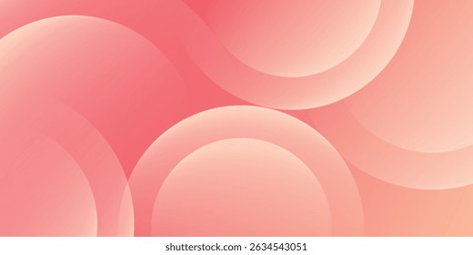 Pink abstract background. Circle Creative Wallpaper. Elements with fluid gradient. Creative illustration for poster , web, landing page, cover, ad, greeting card, promotion 

