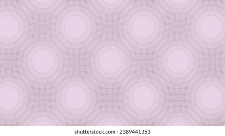 Pink abstract background with circles