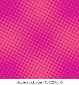 
A pink abstract background with a color halftone raster effect