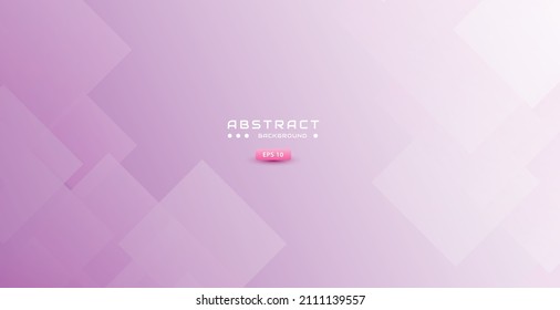 Pink abstract background with creative line and minimal ornament