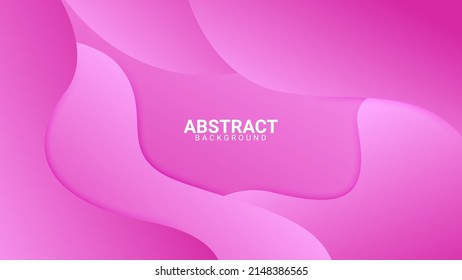 rosafarbener abstrakter Hintergrund mit dynamischer Formzusammensetzung