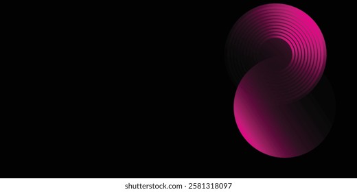 pink abstract background. Dynamic shapes composition.