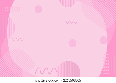 pink abstract background with geometric style