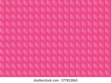 Pink abstract background with light cross stripes. Diagonal geometric pattern. Vector file with layers. For Art, web, print, wallpaper, greeting card, fabric, texture and more graphic design.