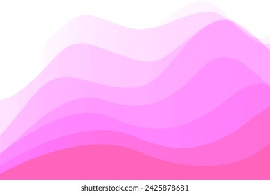 Pink Abstract Background. Pink Line Style on an Abstract Background. Pink Wave Abstract Background