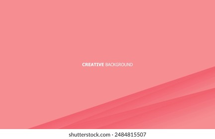 pink abstract background with line waves smooth gradient vector design