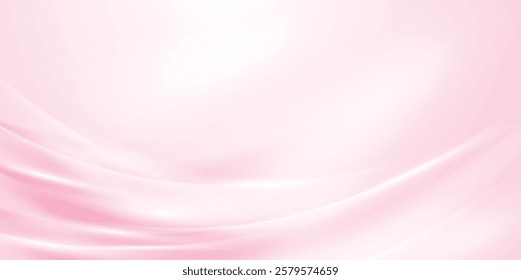 Pink abstract background with lines and light. modern vector illustration