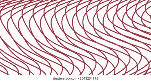 rosafarbener abstrakter Hintergrund. abstrakter Hintergrund mit Linien. rote geometrische Form. Dynamische Formenzusammenstellung mit Linien. Dynamische rote Formenzusammensetzung